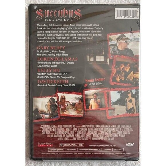 Succubus: Hell-Bent (DVD, 2007) New - Picture 2 of 3